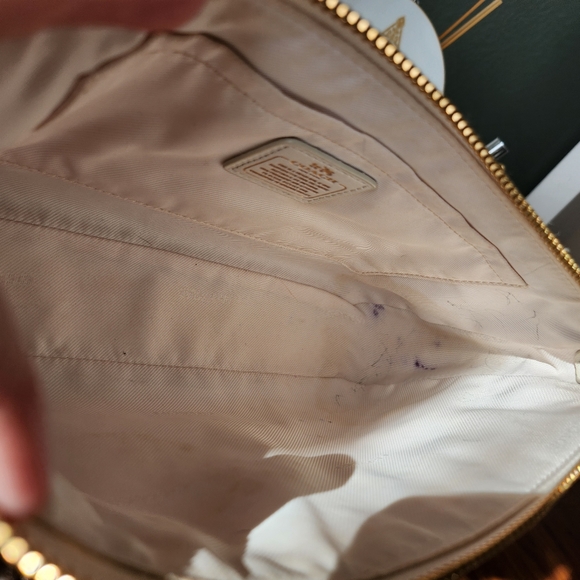 Coach Nolita 24 Chalk Python RARE - Picture 9 of 10